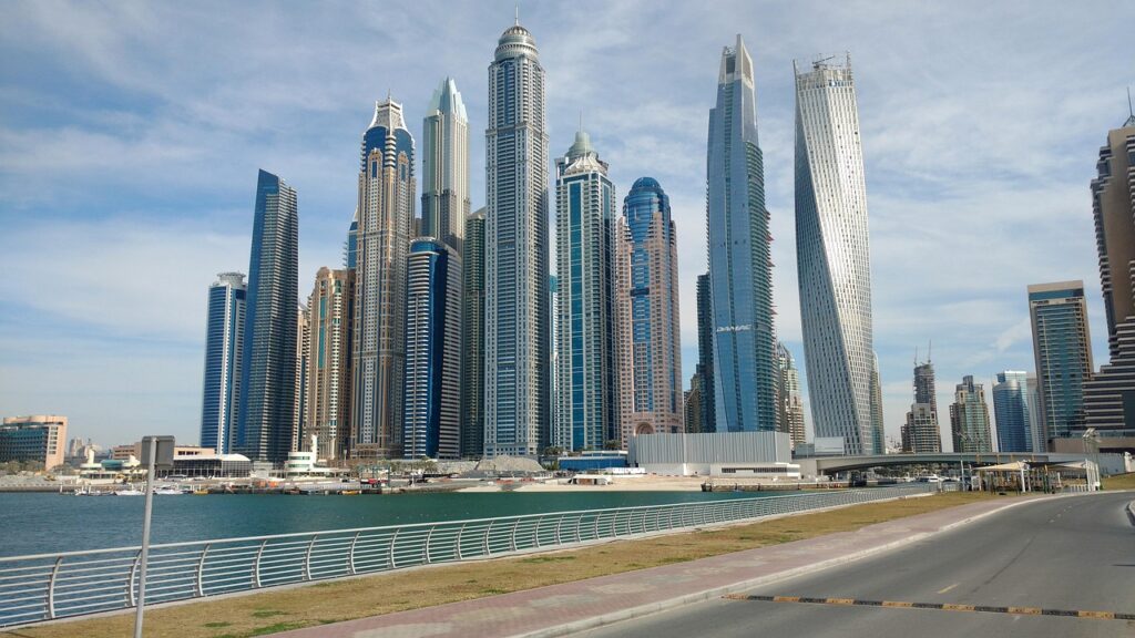 city, the skyscraper, architecture, townscape, modern, building, office, tall, nature, skyscrapers, dubai, united arabic emirates, sky, Dubai, United Arab Emirates